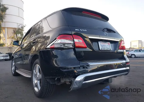 2014 Mercedes-Benz Ml 550 4Matic from USA, damaged, VIN 4JGDA7DB0EA288988